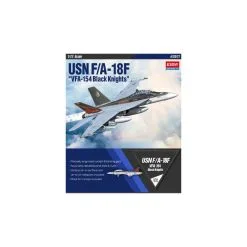 Academy Maqueta USN F/A-18F "VFA-154 Black Nights" 1:72 Kit De Modelo De Avión De Plástico -Maquetas de aviones 1/72 Ventas academy 9412577 usn f a 18f vfa 154 black nights 1 72 kit de modelo 1 3