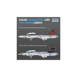 Academy Maqueta USN F/A-18F "VFA-154 Black Nights" 1:72 Kit De Modelo De Avión De Plástico -Maquetas de aviones 1/72 Ventas academy 9412577 usn f a 18f vfa 154 black nights 1 72 kit de modelo 1 4