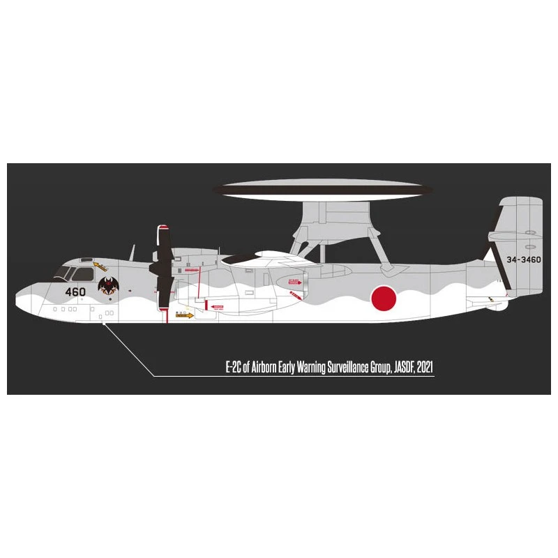 Academy Maqueta Usn E-2c Vaw-113 8 Academy Maqueta Usn E-2c Vaw-113 - Imagen 6