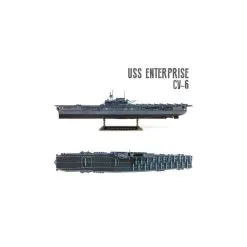 Academy Maqueta USS CV-6 Enterprise "Battle Of Midway" 1:700 Modelo De Barco De Plástico -Maquetas de aviones 1/72 Ventas academy 9414409 uss cv 6 enterprise battle of midway 1 700 modelo de 3