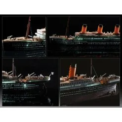 Academy RMS Titanic + LED SetUpper Cubierta Y La Cabina De Iluminación EffectMCP (Colorido Piezas) LED Unit.Display De Pie Con La Baterí -Maquetas de aviones 1/72 Ventas academy ac14220 rms titanic led setupper cubierta y la cabina de ilu 6