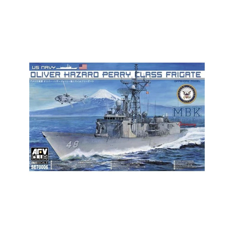 AFV Club Maqueta US Navy Oliver Hazard Perry Class Frigate 3 AFV Club Maqueta US Navy Oliver Hazard Perry Class Frigate