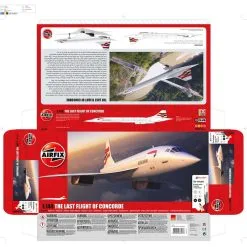 Airfix Maqueta Set De Regalo Concorde 5 Airfix Maqueta Set De Regalo Concorde -Maquetas de aviones 1/72 Ventas airfix a50189 set de regalo concorde 1