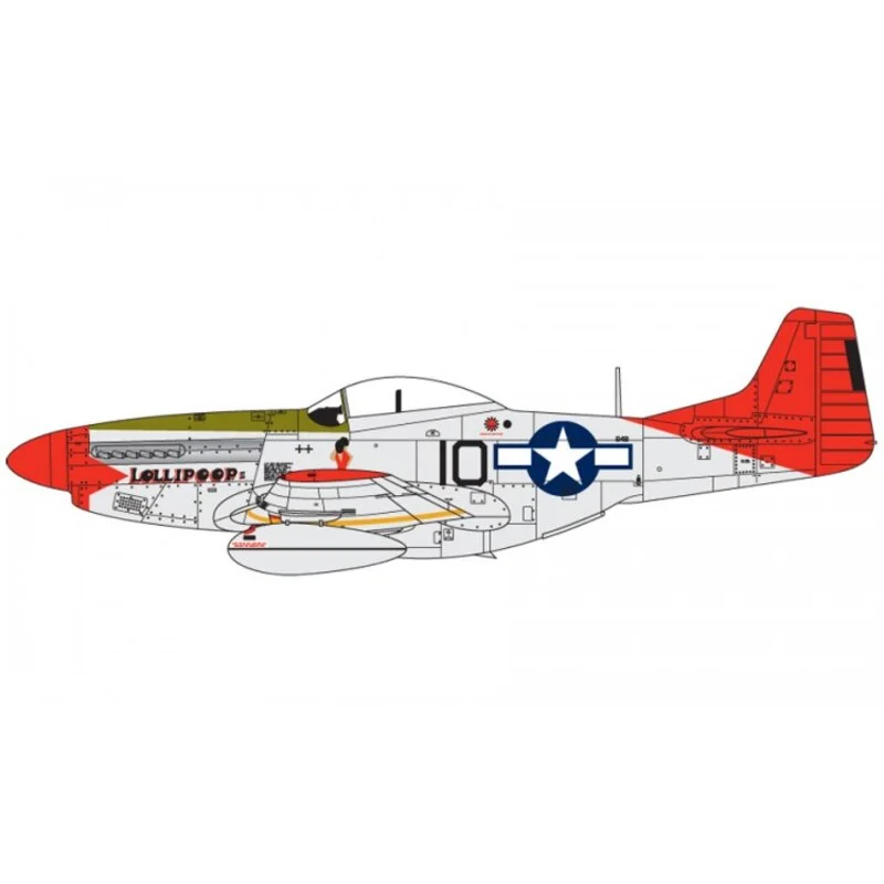 Airfix Maqueta North-American P-51D Mustang New Tooling 4 Airfix Maqueta North-American P-51D Mustang New Tooling - Imagen 2