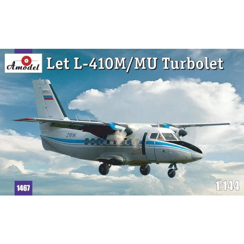 Amodel Maqueta Deje L-410M / MU Turbolet 3 Amodel Maqueta Deje L-410M / MU Turbolet
