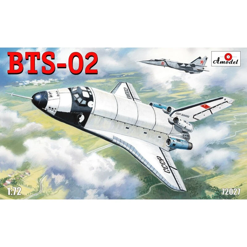 Amodel Maqueta Vehículo De Prueba BTS-02 Buran 3 Amodel Maqueta Vehículo De Prueba BTS-02 Buran