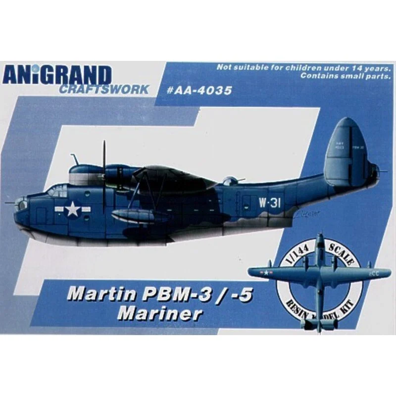 Anigrand Craftswork Martin PBM-3/5 Mariner. Also Includes BONUS Kits Of The Douglas XTB2D-1 Skypirate Curtiss SB2C-3 Helldiver And Grumman F7F-1 Tig 3 Anigrand Craftswork Martin PBM-3/5 Mariner. Also Includes BONUS Kits Of The Douglas XTB2D-1 Skypirate Curtiss SB2C-3 Helldiver And Grumman F7F-1 Tig