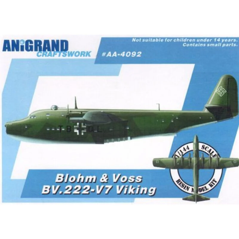 Anigrand Craftswork Maqueta Blohm & Voss BV 222 Wiking-V7 3 Anigrand Craftswork Maqueta Blohm & Voss BV 222 Wiking-V7