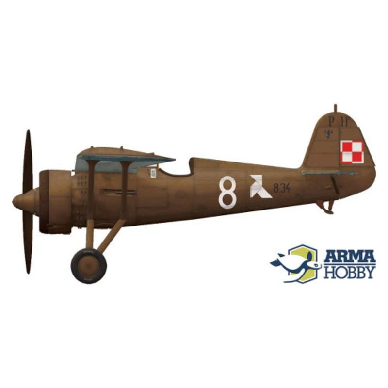 Arma Hobby Maqueta PZL P.11c Junior Set 5 Arma Hobby Maqueta PZL P.11c Junior Set - Imagen 3
