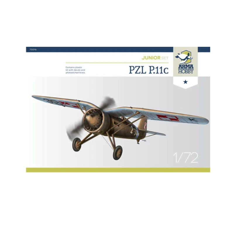 Arma Hobby Maqueta PZL P.11c Junior Set 3 Arma Hobby Maqueta PZL P.11c Junior Set
