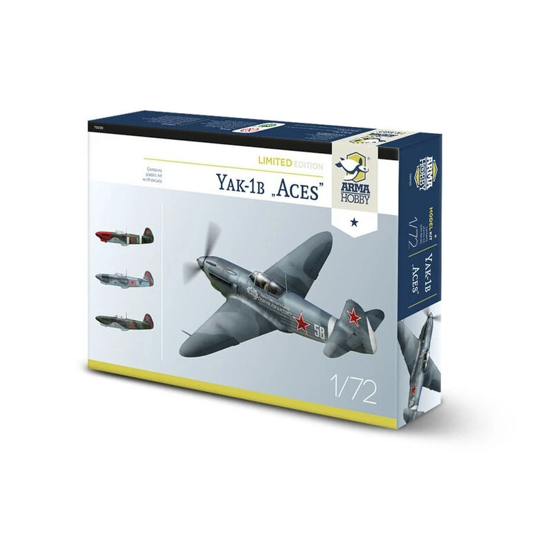 Arma Hobby Maqueta Yakovlev Yak-1b Soviet Aces Edición Limitada 4 Arma Hobby Maqueta Yakovlev Yak-1b Soviet Aces Edición Limitada - Imagen 2