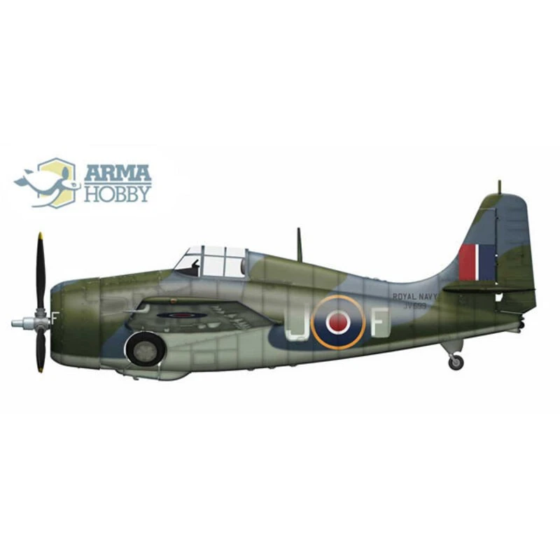 Arma Hobby Maqueta Kit Modelo Wildcat Mk VI 4 Arma Hobby Maqueta Kit Modelo Wildcat Mk VI - Imagen 2