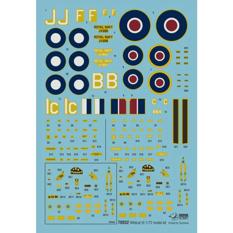 Arma Hobby Maqueta Kit Modelo Wildcat Mk VI 10 Arma Hobby Maqueta Kit Modelo Wildcat Mk VI - Imagen 8