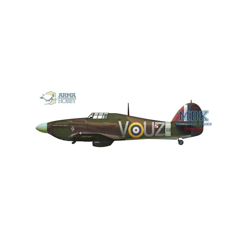 Arma Hobby Maqueta Hawker Hurricane Mk.I Allied Squadrons (limited) 4 Arma Hobby Maqueta Hawker Hurricane Mk.I Allied Squadrons (limited) - Imagen 2