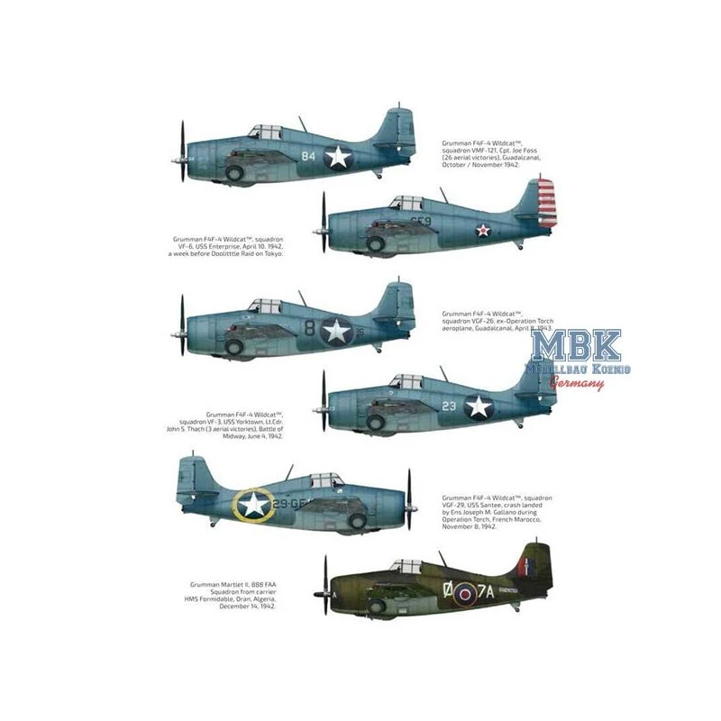 Arma Hobby Maqueta Grumman F4F-4 Wildcat - Expert Set 4 Arma Hobby Maqueta Grumman F4F-4 Wildcat - Expert Set - Imagen 2