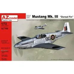 AZ Models Maqueta Mustang Mk.III 'norteamericano Con Aleta Dorsal'