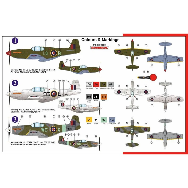 AZ Models Maqueta Mustang Mk.III 'norteamericano Con Aleta Dorsal' 4 AZ Models Maqueta Mustang Mk.III 'norteamericano Con Aleta Dorsal' - Imagen 2