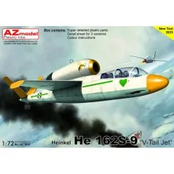 AZ Models Maqueta Heinkel He-162S-9 'Reactor De Cola En V'