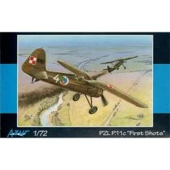 Azur Maqueta PZL P11c Primera Disparos