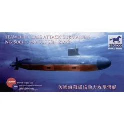 Bronco Models Maqueta UDD SSN-21/22 Sea Wolf Attack Class Submarine