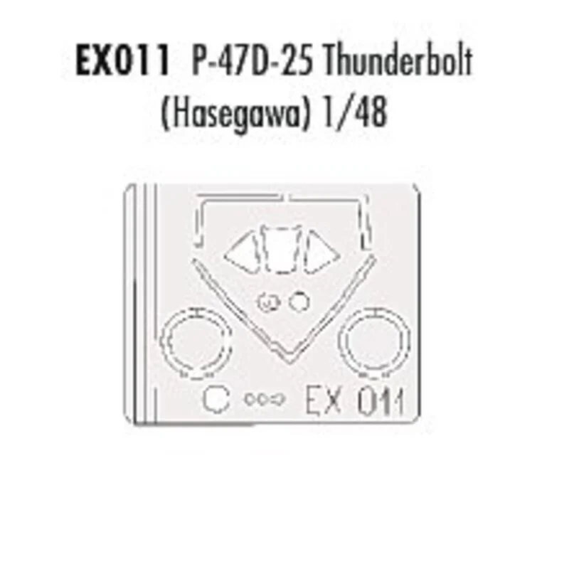 Eduard Republic P-47D-25 Thunderbolt Canopy And Wheels (diseñado Para Ser Ensamblado Con Maquetas De Hasegawa) (hecho De La Cinta Kabuk 3 Eduard Republic P-47D-25 Thunderbolt Canopy And Wheels (diseñado Para Ser Ensamblado Con Maquetas De Hasegawa) (hecho De La Cinta Kabuk