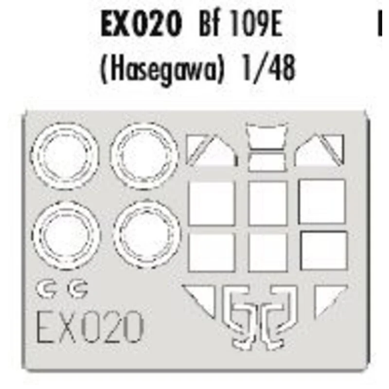 Eduard Messerschmitt Bf 109E Canopy And Wheels (diseñado Para Ser Ensamblado Con Maquetas De Hasegawa) (hecho De La Cinta Kabuki Amaril 3 Eduard Messerschmitt Bf 109E Canopy And Wheels (diseñado Para Ser Ensamblado Con Maquetas De Hasegawa) (hecho De La Cinta Kabuki Amaril