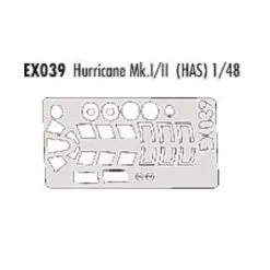 Eduard Hawker Hurricane Mk.I/II Canopy And Wheels (diseñado Para Ser Ensamblado Con Maquetas De Hasegawa) (hecho De La Cinta Kabuki Ama