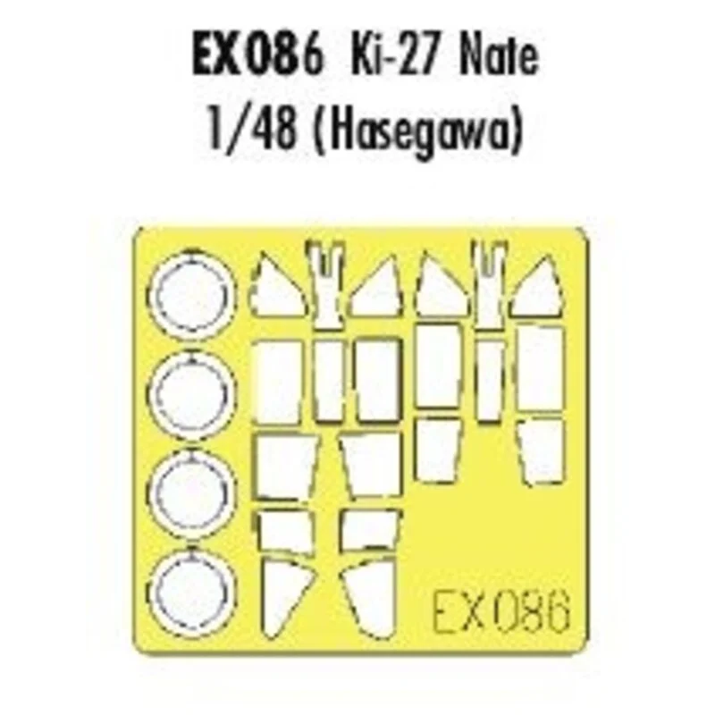Eduard Nakajima Ki-27 Nate Canopy Fame And Wheels Etc (diseñado Para Ser Ensamblado Con Maquetas De Hasegawa) (hecho De La Cinta Kabuki 3 Eduard Nakajima Ki-27 Nate Canopy Fame And Wheels Etc (diseñado Para Ser Ensamblado Con Maquetas De Hasegawa) (hecho De La Cinta Kabuki
