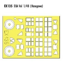 Eduard Aichi D3A Val (diseñado Para Ser Ensamblado Con Maquetas De Hasegawa) (hecho De La Cinta Kabuki Amarillo Producido En Japón)