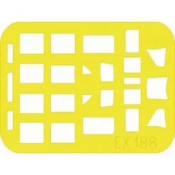 Eduard Ilyushin Il-2m3 Single Seat (diseñado Para Ser Ensamblado Con Maquetas De Accurate Miniatures) (hecho De La Cinta Kabuki Amarill