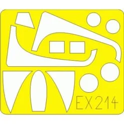 Eduard Grumman F9F-2P Panther (diseñado Para Ser Ensamblado Con Maquetas De Trumpeter) (hecho De La Cinta Kabuki Amarillo Producido En