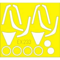 Eduard Lockheed Martin F-16CJ Fighting Falcon Block 50 Fighting Falcon (diseñado Para Ser Ensamblado Con Maquetas De Tamiya TA61098) (h