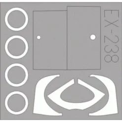 Yakovlev Yak-3 (diseñado Para Ser Ensamblado Con Maquetas De Eduard) (hecho De La Cinta Kabuki Amarillo Producido En Japón)
