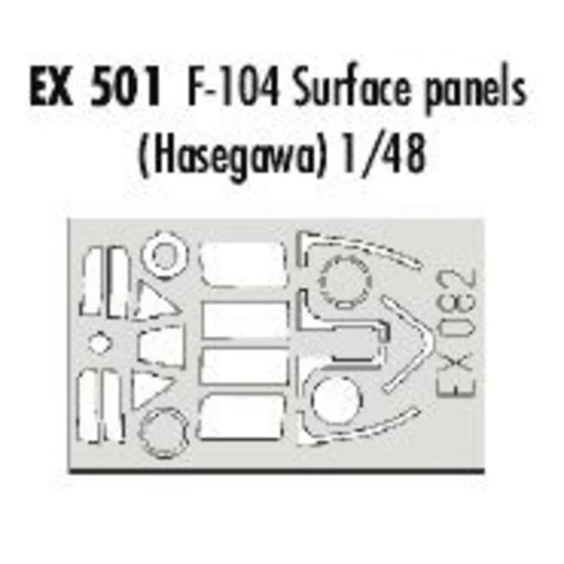 Eduard Lockheed F-104 Starfighter Surface Panels Canopy And Wheels (diseñado Para Ser Ensamblado Con Maquetas De Hasegawa) (hecho De La 3 Eduard Lockheed F-104 Starfighter Surface Panels Canopy And Wheels (diseñado Para Ser Ensamblado Con Maquetas De Hasegawa) (hecho De La
