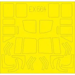 Eduard Bell UH-1D (diseñado Para Ser Utilizado Con Los Kits De Kitty Hawk Model)