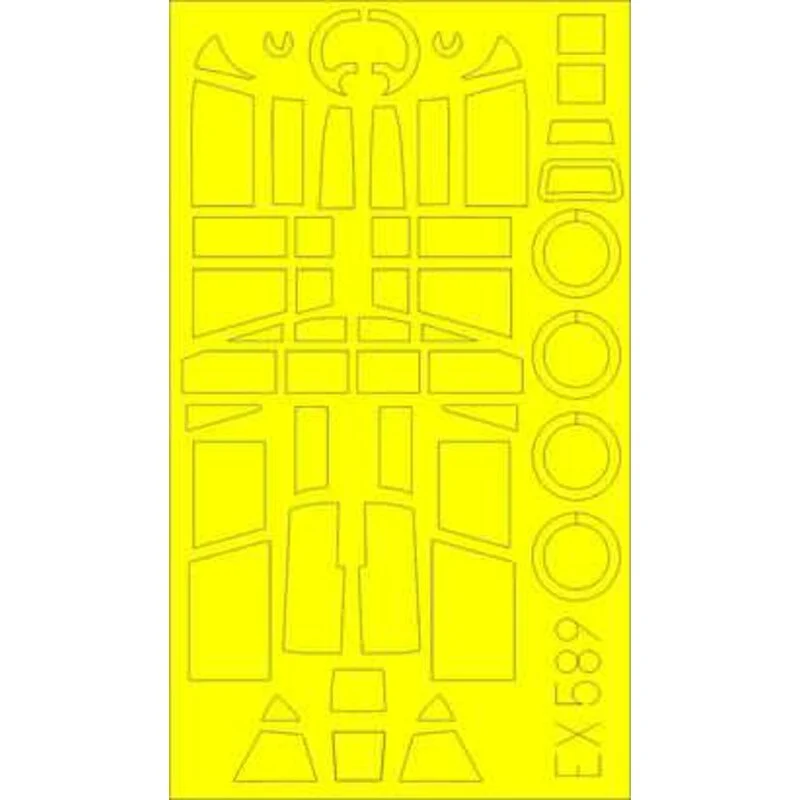 Eduard Junkers Ju-87B / R-2 'Stuka' Rueda Y Máscara De La Pintura Del Toldo (diseñado Para Ser Utilizado Con Los Kits De Airfix) 3 Eduard Junkers Ju-87B / R-2 'Stuka' Rueda Y Máscara De La Pintura Del Toldo (diseñado Para Ser Utilizado Con Los Kits De Airfix)