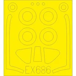 Eduard North-American P-51H Mustang 1/48 (diseñado Para Ser Utilizado Con Kits De Modelsvit)