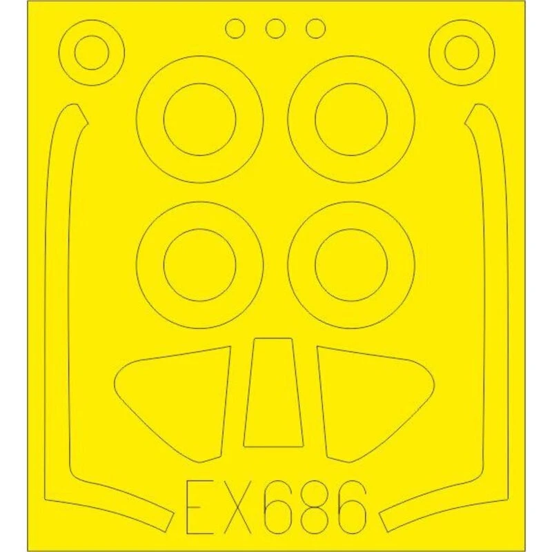 Eduard North-American P-51H Mustang 1/48 (diseñado Para Ser Utilizado Con Kits De Modelsvit) 3 Eduard North-American P-51H Mustang 1/48 (diseñado Para Ser Utilizado Con Kits De Modelsvit)