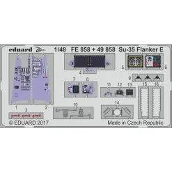 Eduard Sukhoi Su-35 Flanker E (diseñado Para Ser Utilizado Con Los Kits De Kitty Hawk Model)