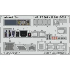 Eduard Lockheed F-35A Lightning II (diseñado Para Ser Utilizado Con Los Kits De Meng Model)