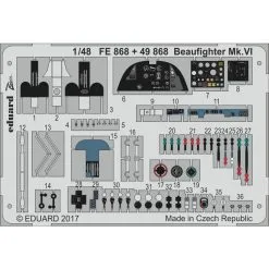 Eduard Bristol Beaufighter Mk.VI (diseñado Para Ser Utilizado Con Los Kits De Tamiya)