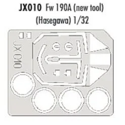 Eduard Focke Wulf Fw 190A (new Tool) (hecho De La Cinta Kabuki Amarillo Producido En Japón)(designed To Be Used With Hasegawa) (hecho D