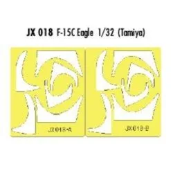 Eduard McDonnell Douglas F-15C Eagle (diseñado Para Ser Ensamblado Con Maquetas De Tamiya) (hecho De La Cinta Kabuki Amarillo Producido