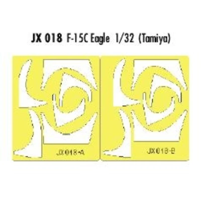 Eduard McDonnell Douglas F-15C Eagle (diseñado Para Ser Ensamblado Con Maquetas De Tamiya) (hecho De La Cinta Kabuki Amarillo Producido 3 Eduard McDonnell Douglas F-15C Eagle (diseñado Para Ser Ensamblado Con Maquetas De Tamiya) (hecho De La Cinta Kabuki Amarillo Producido