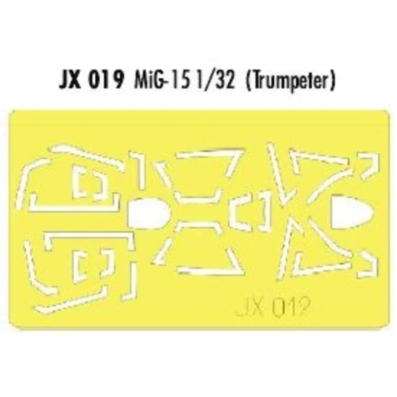 Eduard Mikoyan MiG-15 (diseñado Para Ser Ensamblado Con Maquetas De Trumpeter) (hecho De La Cinta Kabuki Amarillo Producido En Japón) 3 Eduard Mikoyan MiG-15 (diseñado Para Ser Ensamblado Con Maquetas De Trumpeter) (hecho De La Cinta Kabuki Amarillo Producido En Japón)