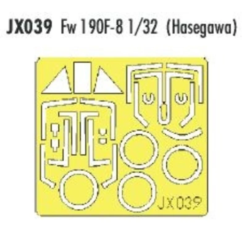 Eduard Focke Wulf 190F-8 (diseñado Para Ser Ensamblado Con Maquetas De Hasegawa) (hecho De La Cinta Kabuki Amarillo Producido En Japón) 3 Eduard Focke Wulf 190F-8 (diseñado Para Ser Ensamblado Con Maquetas De Hasegawa) (hecho De La Cinta Kabuki Amarillo Producido En Japón)