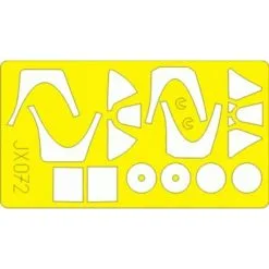 Eduard Supermarine Spitfire Mk.Vb (diseñado Para Ser Ensamblado Con Maquetas De Hasegawa) (hecho De La Cinta Kabuki Amarillo Producido