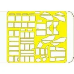 Eduard Messerschmitt Bf 110C (diseñado Para Ser Ensamblado Con Maquetas De Dragon) (hecho De La Cinta Kabuki Amarillo Producido En Japó