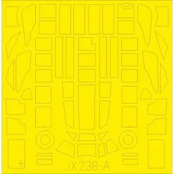 Eduard Messerschmitt Bf-110C-2 / C-7 TFace (diseñado Para Ser Utilizado Con Los Kits Dragon Y Revell)