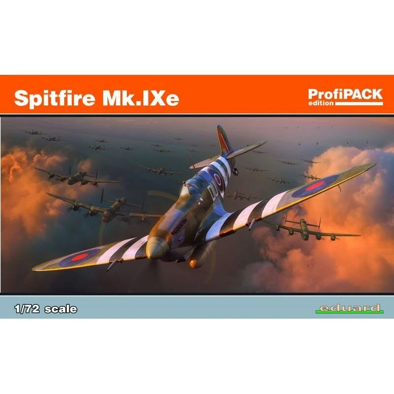 Eduard Supermarine Spitfire Mk.IXe 1/72 Kit De Edición ProfiPACK Del Avión De Combate Británico WWII Spitfire Mk.IXe En Escala 1/72 4 Eduard Supermarine Spitfire Mk.IXe 1/72 Kit De Edición ProfiPACK Del Avión De Combate Británico WWII Spitfire Mk.IXe En Escala 1/72 - Imagen 2